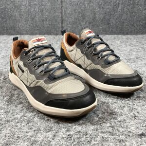 Cobb Hill Shoes Womens Size 8 Gray Fabric Waterproof Lace Up Sneakers CI6400